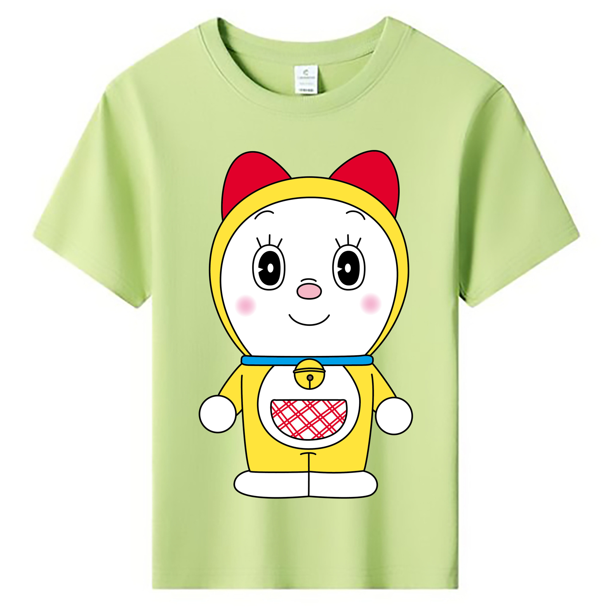 （画像用） ドラえもん ドラミ Doraemon Dorami 綿100％キッズTシャツ（フロントプリント）